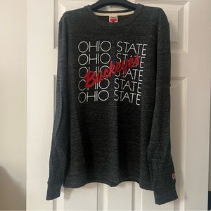 Homage Ohio State Buckeyes Long Sleeve Tee size Large